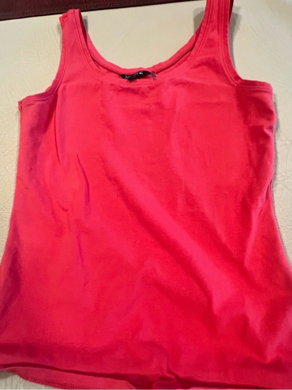 NIC+Zoe Women’s Red Scoop Neck Tank Top – Size Small